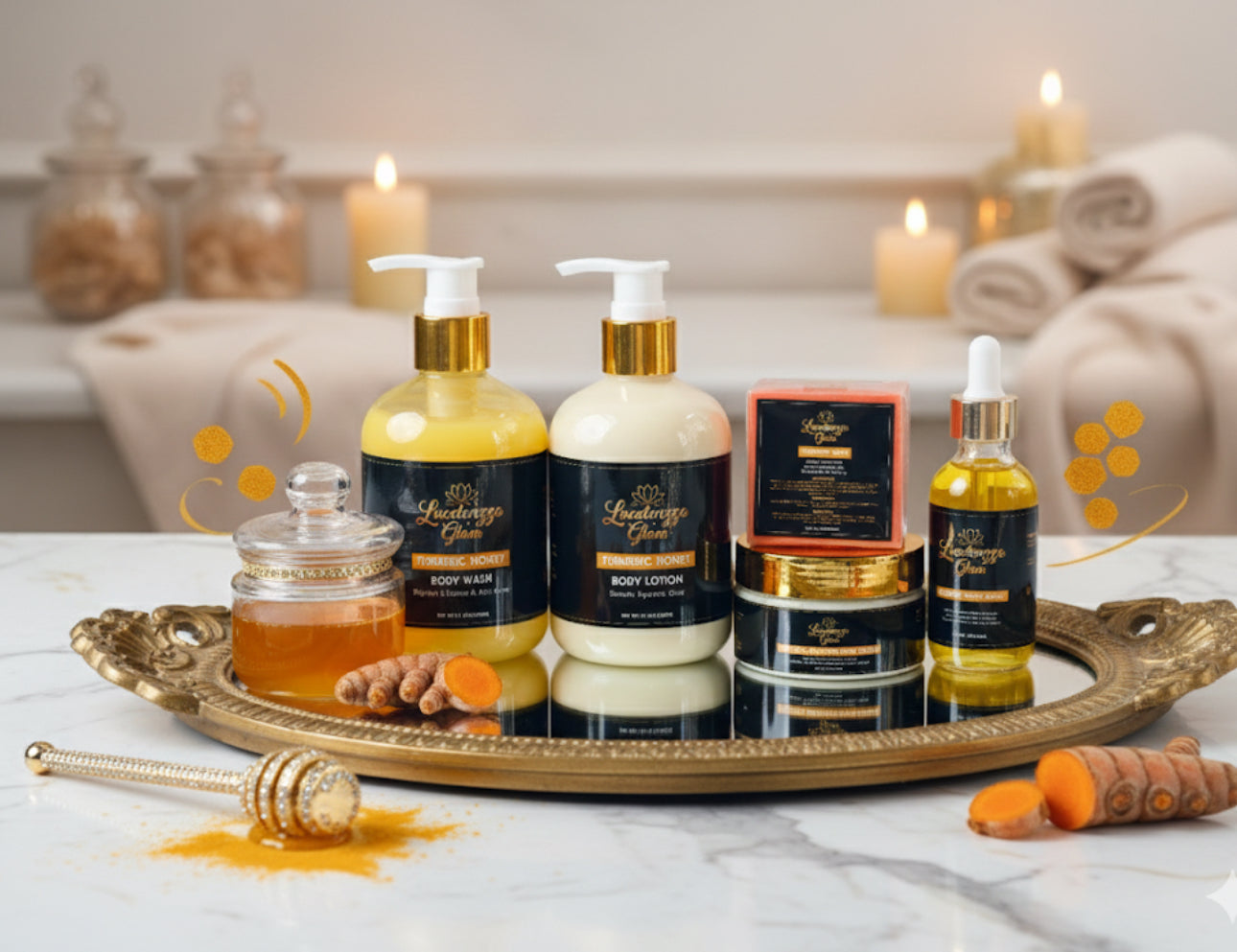 Kit Facial & Corporal Turmeric & Miel para todo tipo de piel